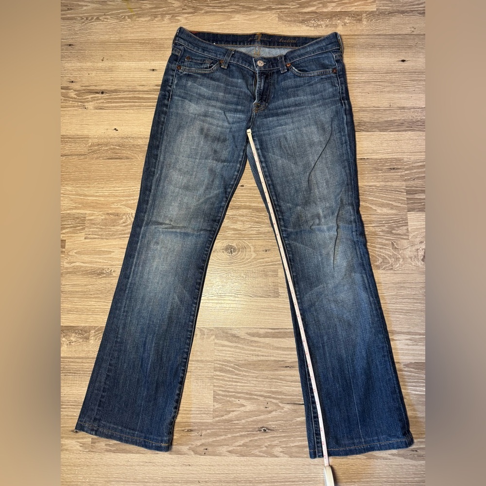 Classic Women's Blue Bootcut Jeans
